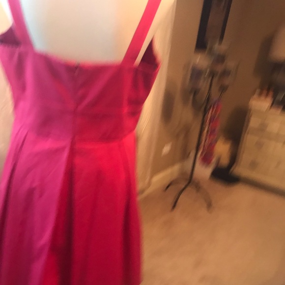CALVIN KLEIN HOT PINK SUNDRESS SZ 12 - Picture 8 of 15